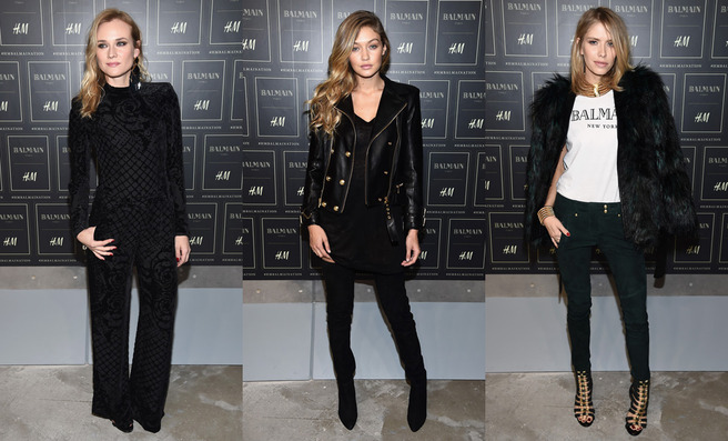 ����� Balmain x H&M � ���-�����