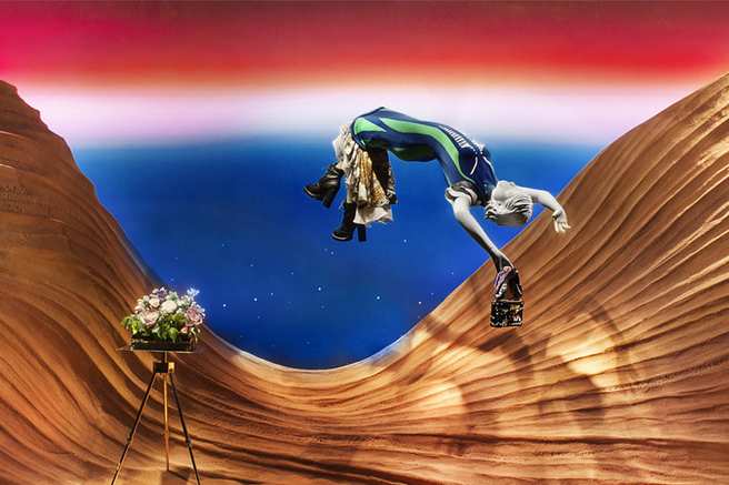 ����������� ��������� Louis Vuitton � �������� Printemps