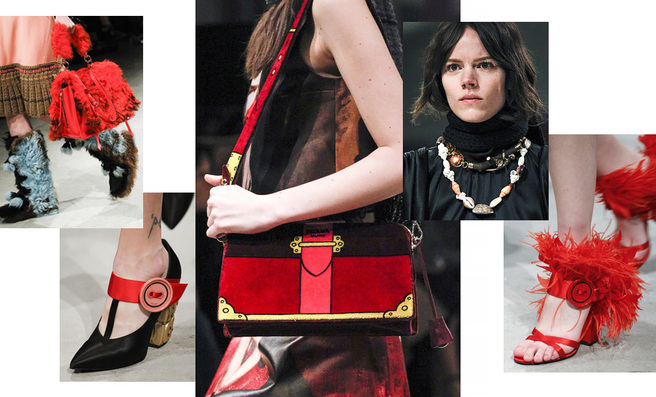 �����, ����� � �������� �� ������� �� ������ Prada �����-���� 2017