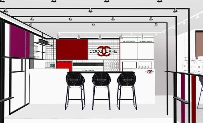 Chanel ��������� � ������� ����������� ����� Coco Cafe