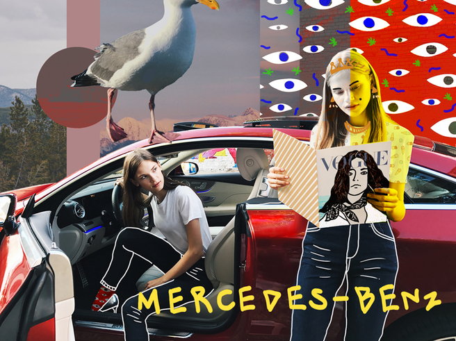 ������� Mercedes-Benz � Vogue ��� ��������� �������