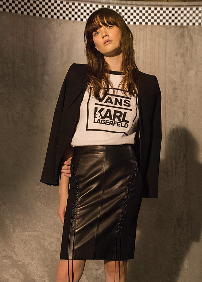������ ������ �� ��������� Karl Lagerfield x Vans