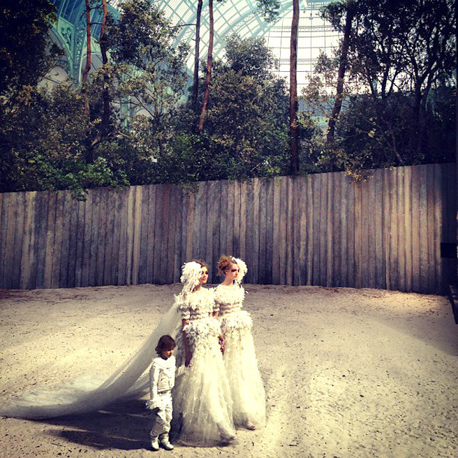 ������ ����� ������ Chanel Couture �����/���� 2013