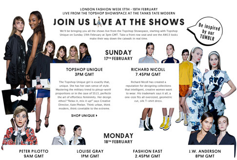 ������ ���������� ������ Topshop Unique � 19.00