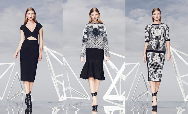 Herv Lger by Max Azria pre-fall 2014